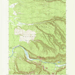 United States Geological Survey Mount Jackson, WY (1986, 24000-Scale) digital map