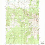 United States Geological Survey Mount Jefferson, MT-ID (1988, 24000-Scale) digital map