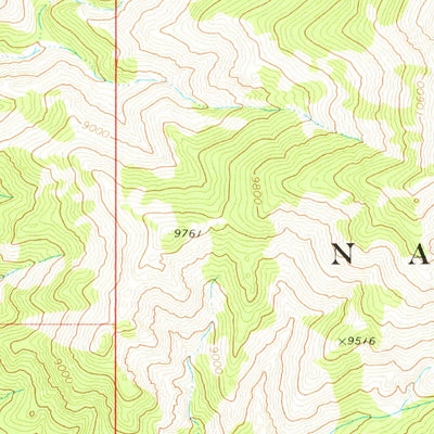 United States Geological Survey Mount Jefferson, NV (1971, 24000-Scale) digital map