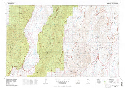 United States Geological Survey Mount Jefferson, NV (1978, 100000-Scale) digital map
