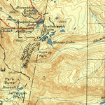 United States Geological Survey Mount Jefferson, OR (1930, 125000-Scale) digital map