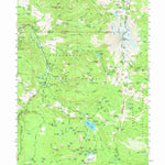 United States Geological Survey Mount Jefferson, OR (1961, 62500-Scale) digital map