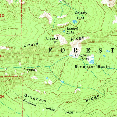 United States Geological Survey Mount Jefferson, OR (1961, 62500-Scale) digital map