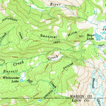 United States Geological Survey Mount Jefferson, OR (1961, 62500-Scale) digital map