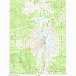 United States Geological Survey Mount Jefferson, OR (1988, 24000-Scale) digital map