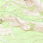 United States Geological Survey Mount Jerusalem, MT-ID (1991, 24000-Scale) digital map