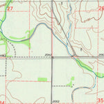 United States Geological Survey Mount Jesus, KS (1979, 24000-Scale) digital map