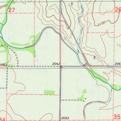 United States Geological Survey Mount Jesus, KS (1979, 24000-Scale) digital map