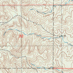 United States Geological Survey Mount Jesus, KS (1979, 24000-Scale) digital map