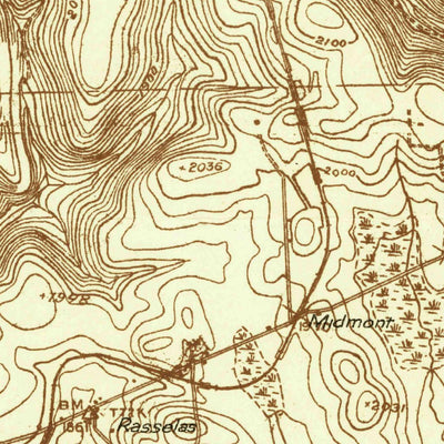 United States Geological Survey Mount Jewett, PA (1935, 48000-Scale) digital map