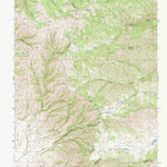 United States Geological Survey Mount Johnson, CA (1968, 24000-Scale) digital map