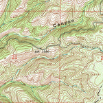United States Geological Survey Mount Johnson, CA (1968, 24000-Scale) digital map