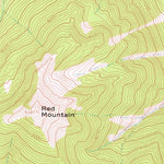 United States Geological Survey Mount Jordan, ID (1964, 24000-Scale) digital map