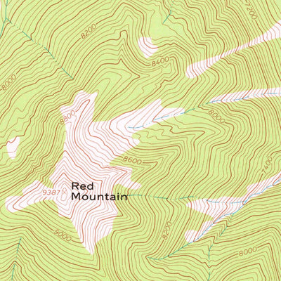 United States Geological Survey Mount Jordan, ID (1964, 24000-Scale) digital map
