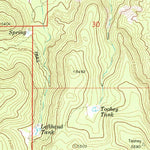 United States Geological Survey Mount Josh, AZ (1979, 24000-Scale) digital map
