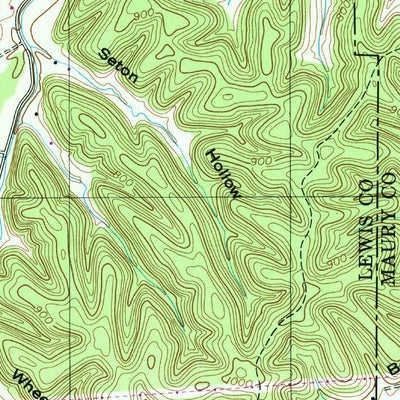 United States Geological Survey Mount Joy, TN (1951, 24000-Scale) digital map