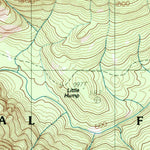 United States Geological Survey Mount Jupiter, WA (1985, 24000-Scale) digital map
