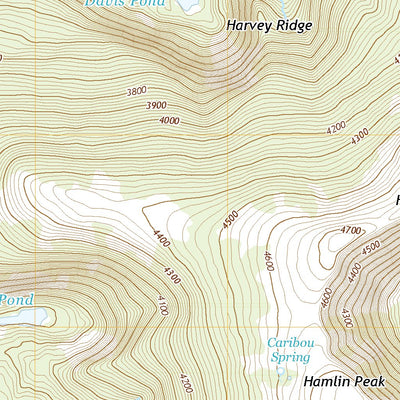 United States Geological Survey Mount Katahdin, ME (2021, 24000-Scale) digital map