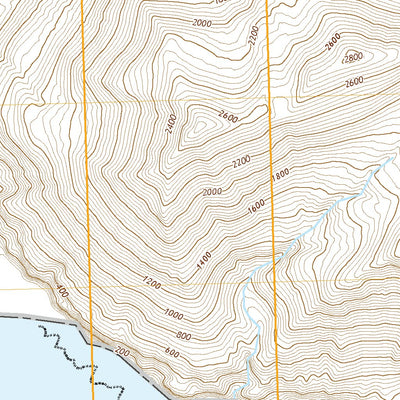 United States Geological Survey Mount Katmai A-3 SW, AK (2019, 25000-Scale) digital map
