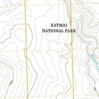 United States Geological Survey Mount Katmai A-4 NE, AK (2019, 25000-Scale) digital map