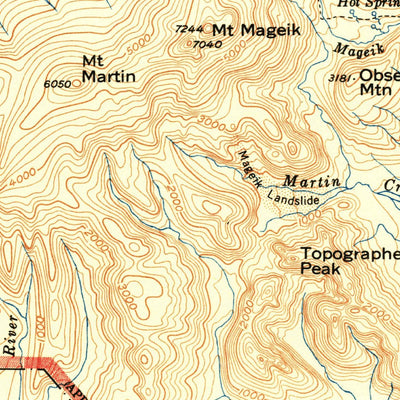 United States Geological Survey Mount Katmai, AK (1948, 250000-Scale) digital map