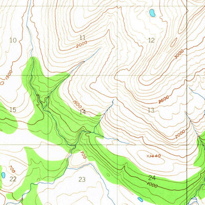 United States Geological Survey Mount Katmai C-2, AK (1953, 63360-Scale) digital map