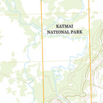 United States Geological Survey Mount Katmai C-3 SE, AK (2019, 25000-Scale) digital map