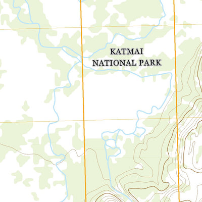 United States Geological Survey Mount Katmai C-3 SE, AK (2019, 25000-Scale) digital map