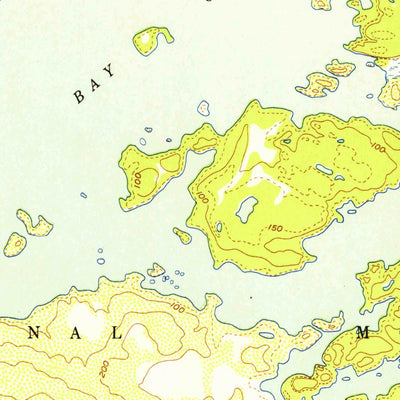 United States Geological Survey Mount Katmai C-5, AK (1951, 63360-Scale) digital map