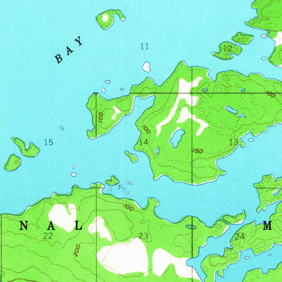 United States Geological Survey Mount Katmai C-5, AK (1953, 63360-Scale) digital map