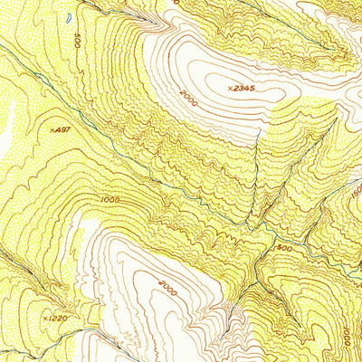 United States Geological Survey Mount Katmai D-1, AK (1951, 63360-Scale) digital map