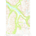 United States Geological Survey Mount Katmai D-3, AK (1951, 63360-Scale) digital map