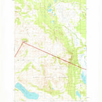 United States Geological Survey Mount Katmai D-6, AK (1951, 63360-Scale) digital map