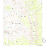 United States Geological Survey Mount Kaweah, CA (1985, 24000-Scale) digital map