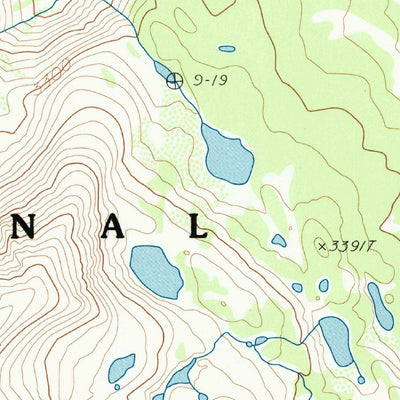 United States Geological Survey Mount Kaweah, CA (1993, 24000-Scale) digital map