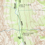 United States Geological Survey Mount Kaweah, CA (1993, 24000-Scale) digital map