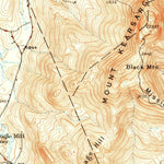 United States Geological Survey Mount Kearsarge, NH (1928, 62500-Scale) digital map