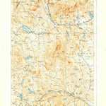 United States Geological Survey Mount Kearsarge, NH (1931, 62500-Scale) digital map