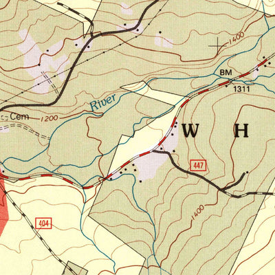 United States Geological Survey Mount Kineo, NH (1995, 24000-Scale) digital map