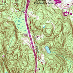 United States Geological Survey Mount Kisco, NY-CT (1955, 24000-Scale) digital map