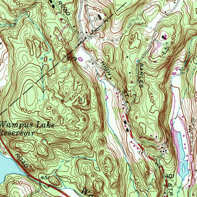 United States Geological Survey Mount Kisco, NY-CT (1955, 24000-Scale) digital map