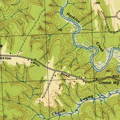 United States Geological Survey Mount Landing, VA (1944, 31680-Scale) digital map