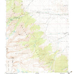 United States Geological Survey Mount Langley, CA (1982, 24000-Scale) digital map