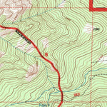 United States Geological Survey Mount Langley, CA (1994, 24000-Scale) digital map