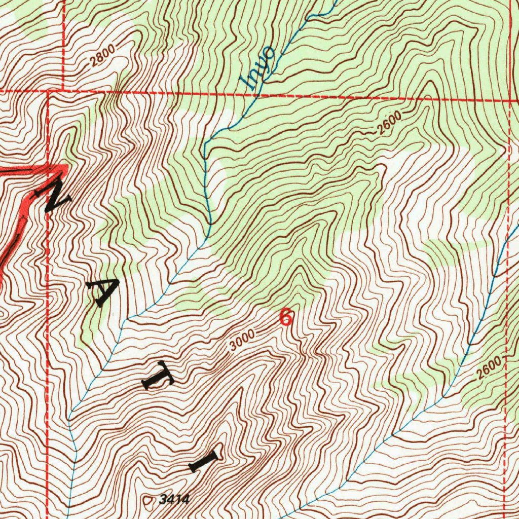 Mount Langley, CA (1994, 24000-Scale) Map by United States Geological ...