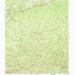 United States Geological Survey Mount Le Conte, TN-NC (1964, 24000-Scale) digital map