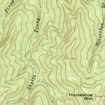 United States Geological Survey Mount Le Conte, TN-NC (1964, 24000-Scale) digital map
