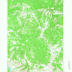 United States Geological Survey Mount Leidy, WY (1965, 24000-Scale) digital map