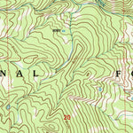 United States Geological Survey Mount Leidy, WY (1996, 24000-Scale) digital map