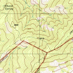 United States Geological Survey Mount Lemmon, AZ (1996, 24000-Scale) digital map